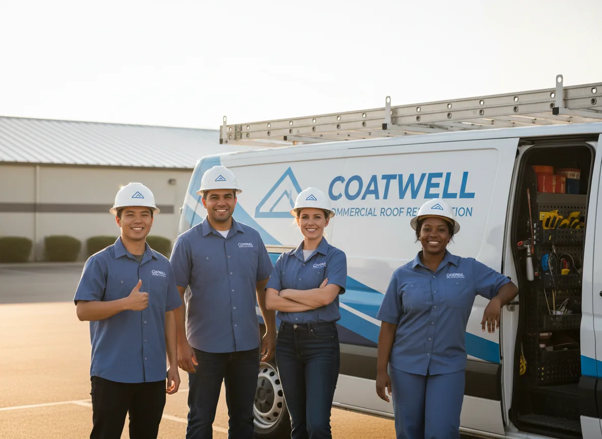 Commercial roof coating company in Keyport, WA